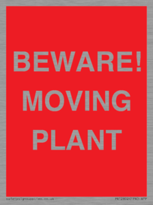 BEWARE! MOVING PLANT